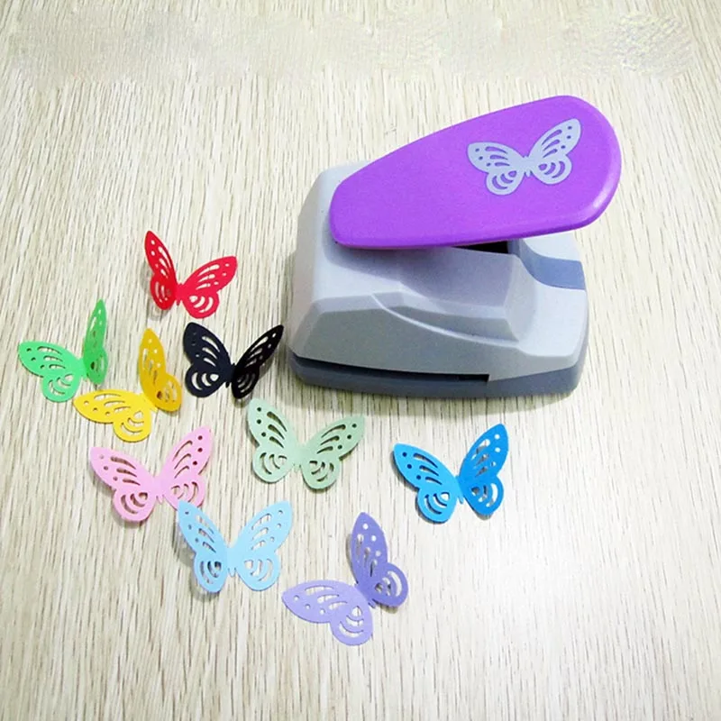 

1PC New Large Creative Beautiful Butterfly Heart Shapes DIY Punches Decorative Craft Punches Hole Punch