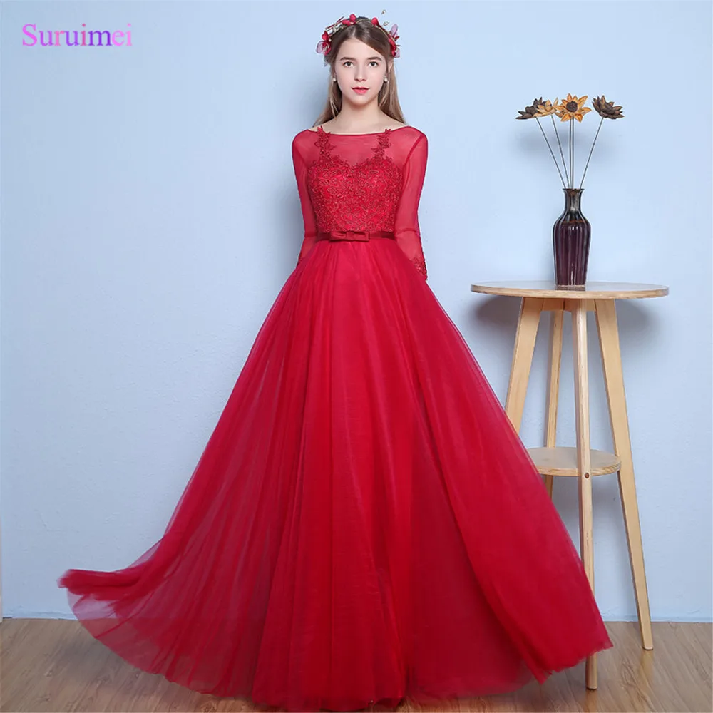 Rose Red Evening Dress