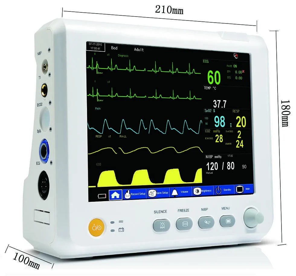 M8 ICU Modular Patient Monitor parameter NIBP,Spo2, PR,ECG,RESP,TEMP Patient Monitor цена M8 ICU Modular Patient Monitor parameter NIBP,Spo2, PR,ECG,RESP,TEMP Patient Monitor цены онлайн