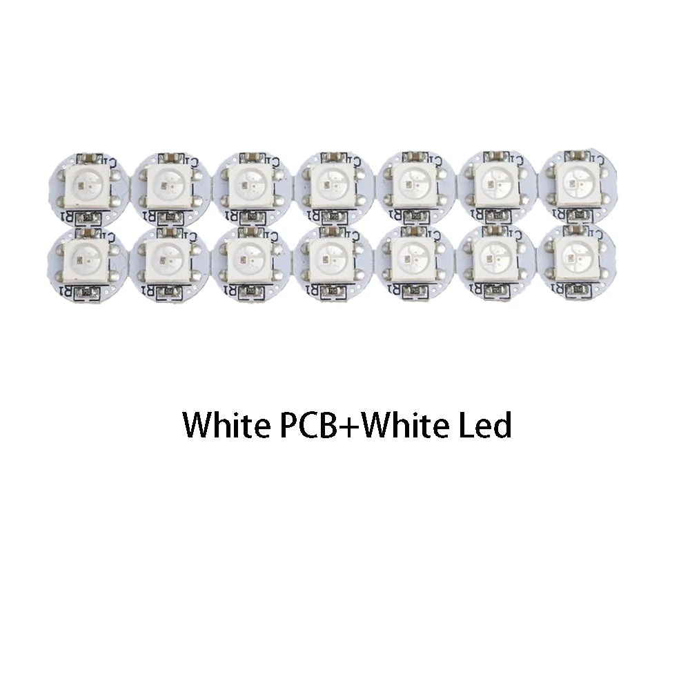 Светодиодный чип SMD WS2812B WS2812 5 В теплоотвод 9 6*96 мм 10 1000 шт. 4 контактный разъем для
