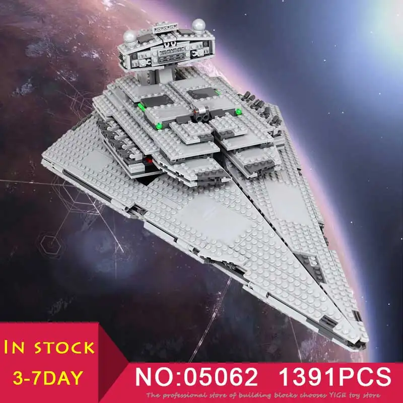 

LEPIN 05062 Star Wars series Imperial Super Star Destroyer Compatible LegoINglys 75055 Building Blocks Bricks Toys Gift