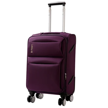 

Wholesale!20 22 24 26 28inches oxford silk cloth trolley luggage on universal wheels,male and female black/brown/purple/blue bag