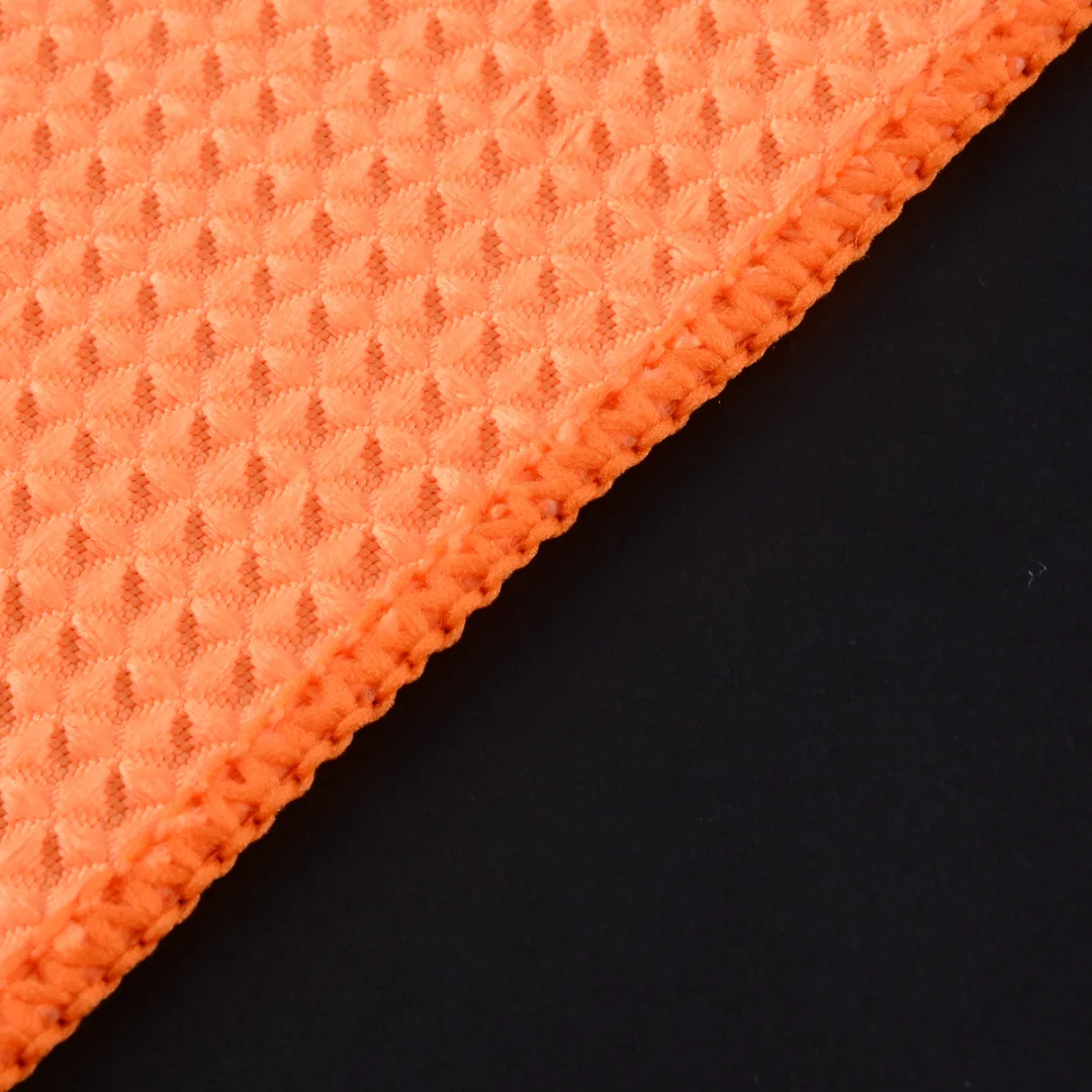 40*40cm Car Wash Towel Microfiber Waffle Pattern Cleaning Towel Soft Car Cleaning Wash Dry Polishing Detail Cloth
