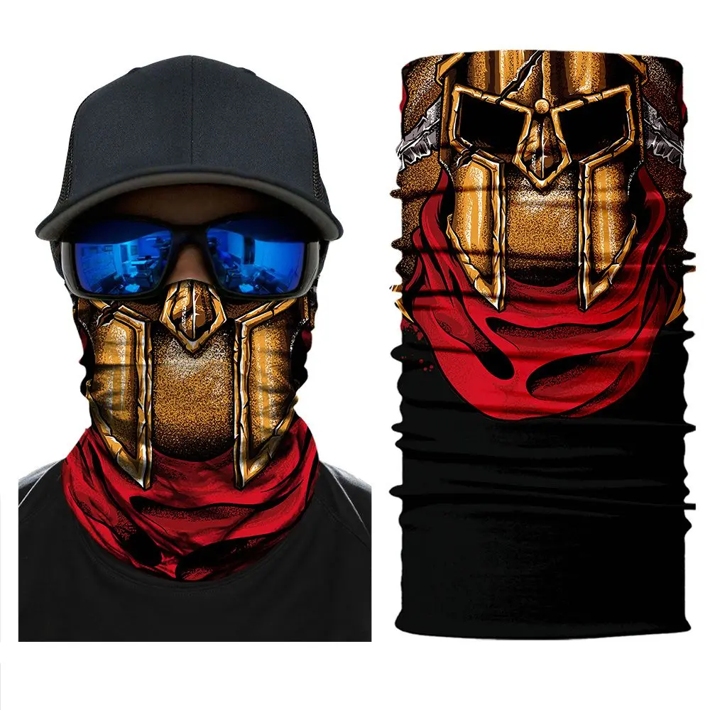 Мотоциклетная маска для лица, тактическая Балаклава маска для лица Для женщин человек ветрозащитный призрак страйкбол бандана Байкерский шарф Durag крышка шеи маска - Цвет: PL180519