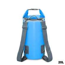ПВХ водонепроницаемая сумка унисекс Спорт на открытом воздухе рюкзак складной портативный Печатный Упаковка для хранения для рафтинга катание на лодке кемпинг