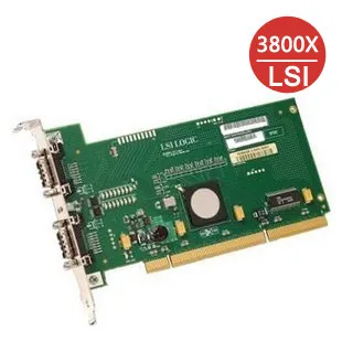 

RaidStorage Avago LSI SAS 3800X 8 port HBA JBOD SFF8470 SAS 3Gb PCI-x 133 Controller Card