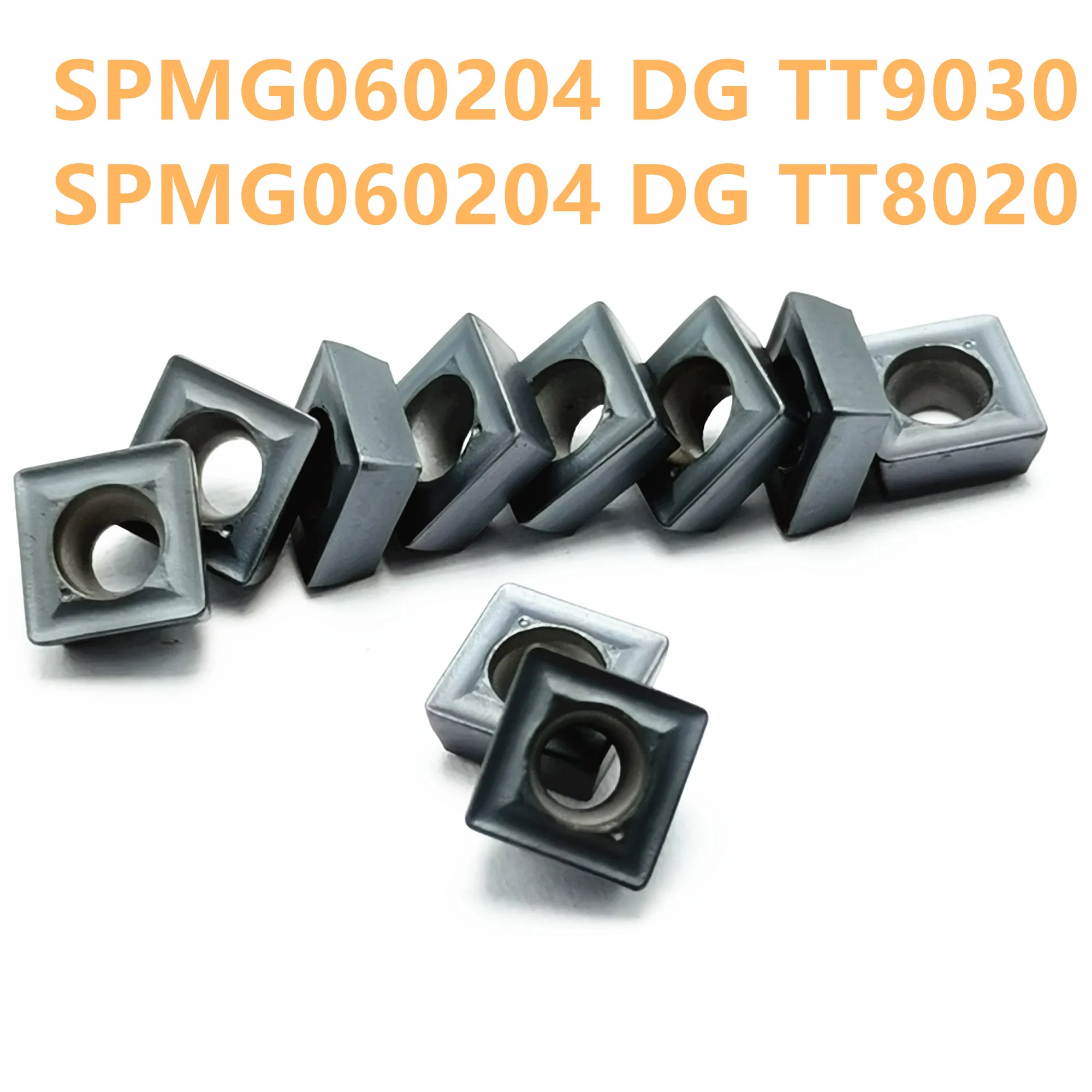 

Tungsten Carbide SPMG060204 DG TT9030 / 8020 Internal Turning Tool Carbide Insert Tool CNC Tool Lathe Tool