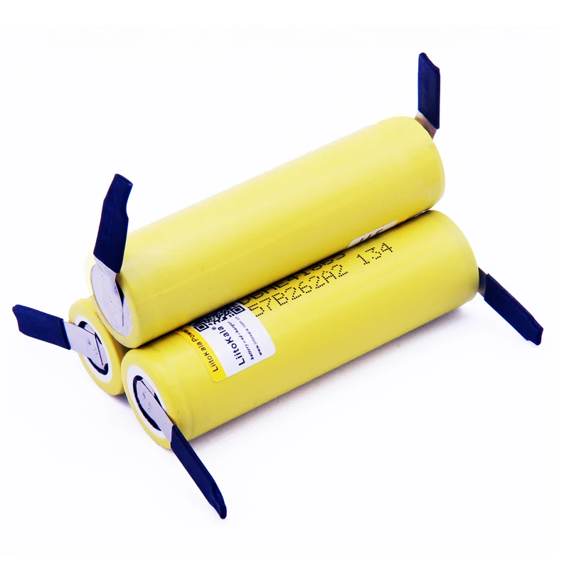 LiitoKala HE4-N 18650 перезаряжаемый литий-ионный аккумулятор 3,6 V 2500mAh аккумулятор может держать, Макс 20A, 35A Разрядка Для DIY никель