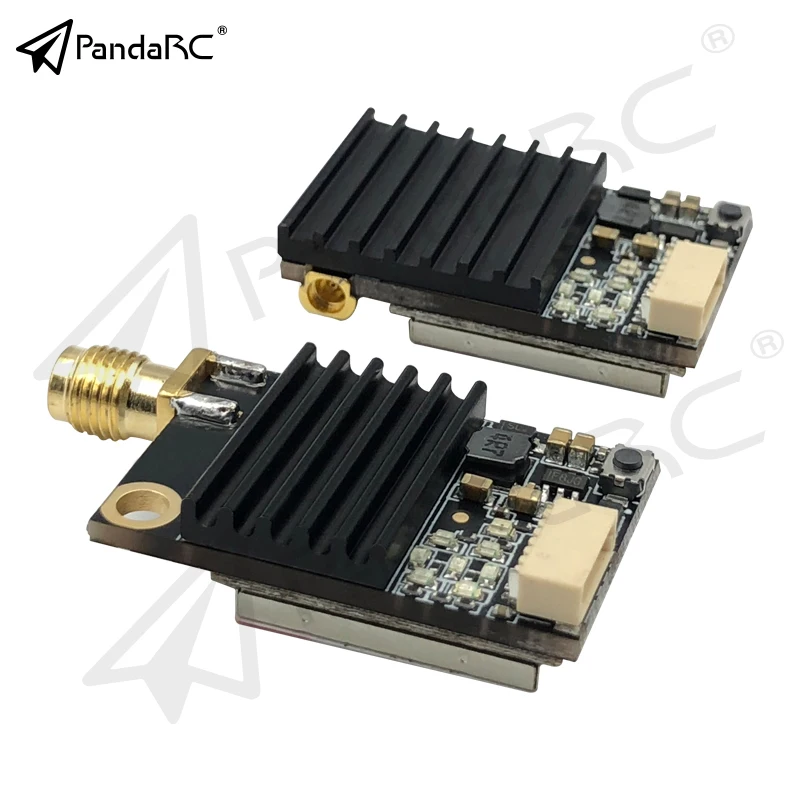 Видеопередатчик PandaRC VT5801 v2 VT5805 FPV 5 8G 48CH 25/100/200/400/600 МВт переключаемый OSD