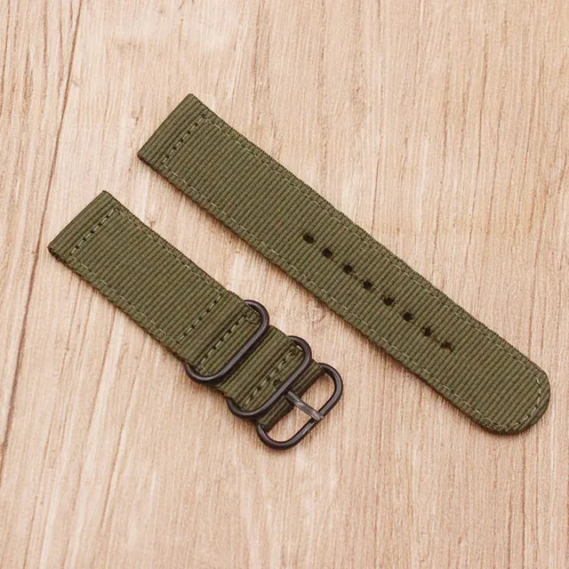 Watch accessories Nylon watch belt NATO thickening soft Waterproof and