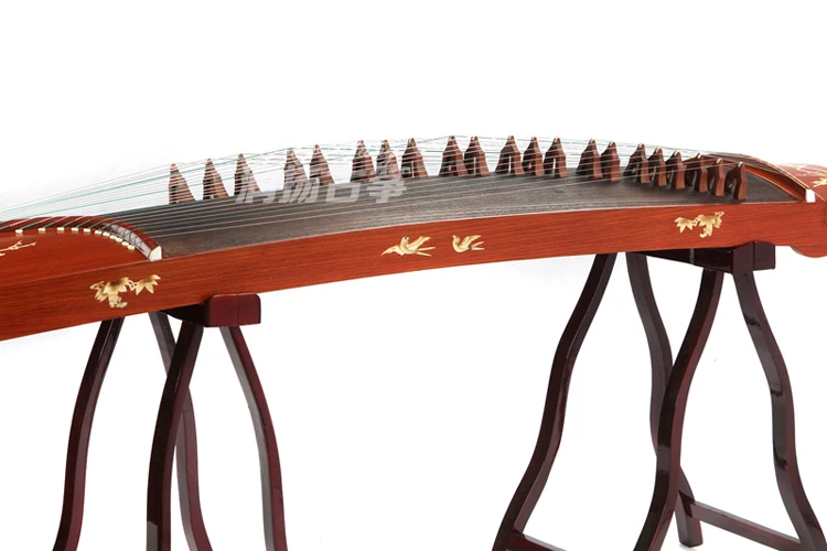 Подлинные Музыкальные инструменты guzheng из красного дерева, EMS