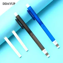 Eraser Borracha Mecânico Meticuloso Destacando Recarregáveis Caneta Forma De Borracha De Imprensa Tipo de Desenho Esboço Borracha Escolar Papelaria