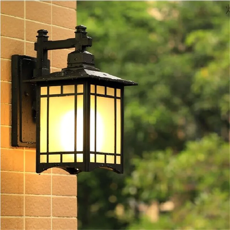 1X Outdoor Verlichting Aluminium Wandlamp Buitenmuur Lampen Tuin ... 1X Outdoor Verlichting Aluminium Wandlamp Buitenmuur Lampen Tuin ...