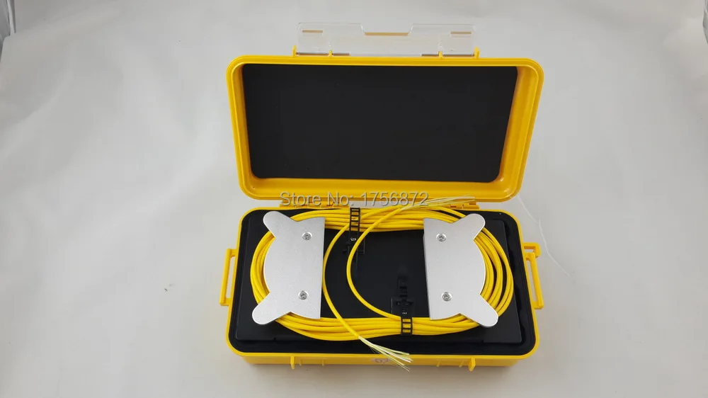 

Fiber Optic 1 KM OTDR Launch Cable Box OTDR Dead Zone Eliminator OTDR Fiber Ring