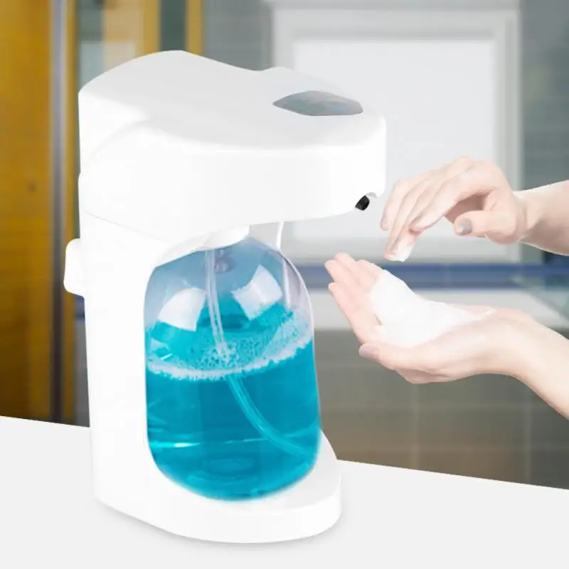 

Plastic 500ML Automatic Foam Soap Dispenser Activation with Adjustable Foam Bottle Save Soap Tool