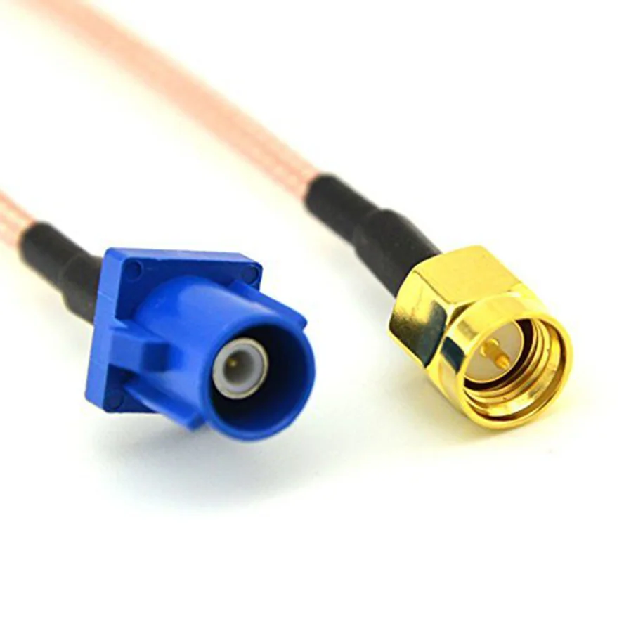 

15CM-20M Length RF Electrical Wire Connector Fakra "C" Plug to SMA Male Assembly Extension Coaxial Cable RG316 for GPS Antenna