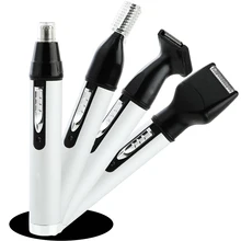 Электрический мини триммер для волос в носу Портативный ушной нос бритва-Триммер Водонепроницаемый Безопасный Очиститель инструмент для мужчин