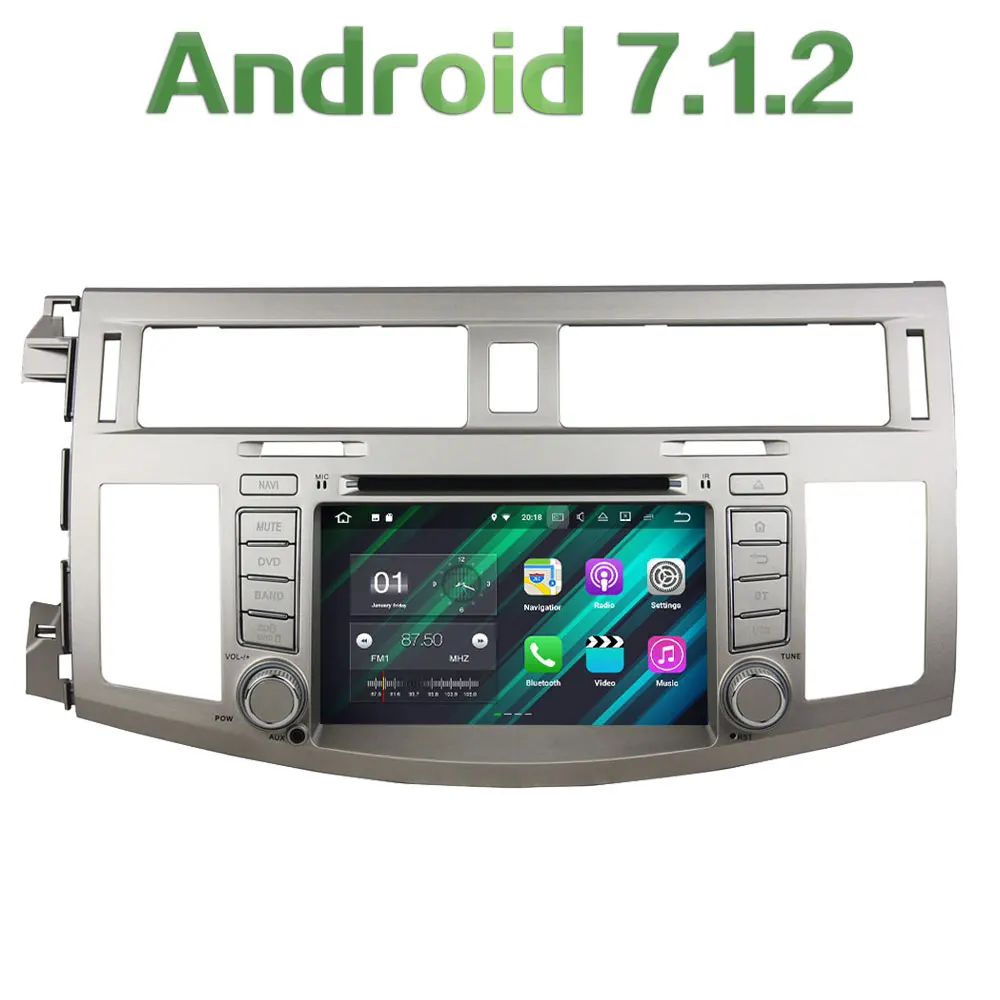 Quad Core 2GB RAM 16GB ROM 2 DIN 3G 4G WIFI GPS Android 7 1 2