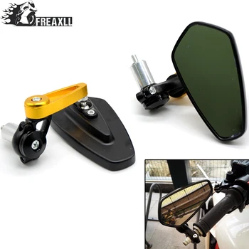 

Universal Motorcycle accessorise Mirrors Side Rearview Mirror 7/8"" 22mm handle bar For Honda XADV DRZ 400 PCX 125 Virago YAMAHA
