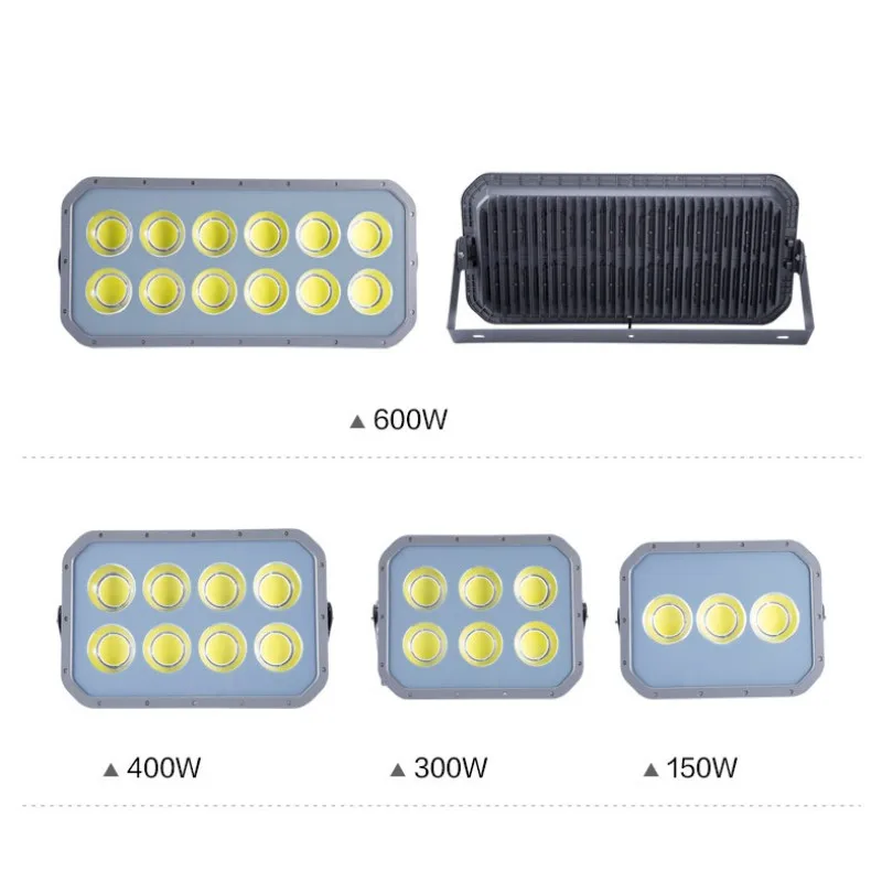 

COB LED Flood Light Cool White Warm White AC85-265V 100W 200W 300W 400W 500W Outdoor Waterproof Advertising Garden Spotlight