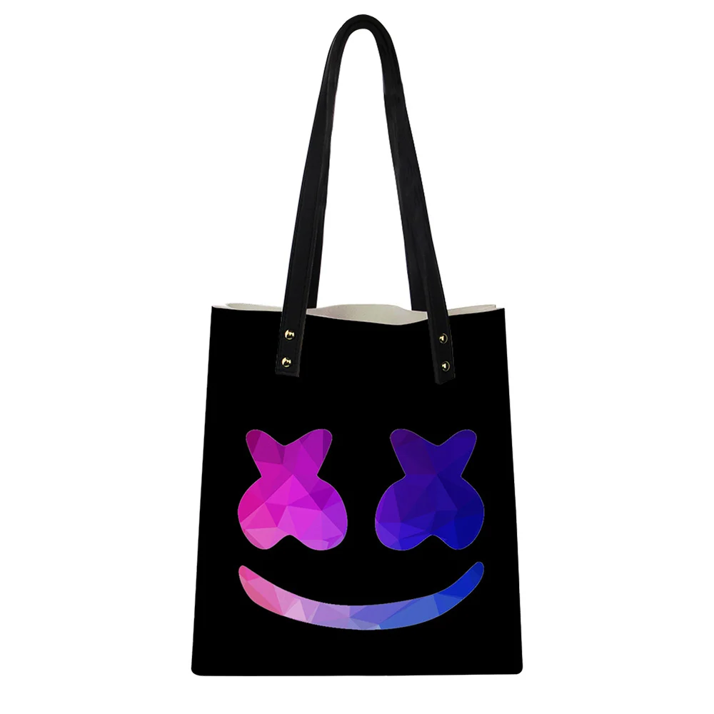 

Noisydesigns Marshmello Pattern Print Dignified Elegant Women's bag Handbags Gifts for ladies Fashion bag Luxury package