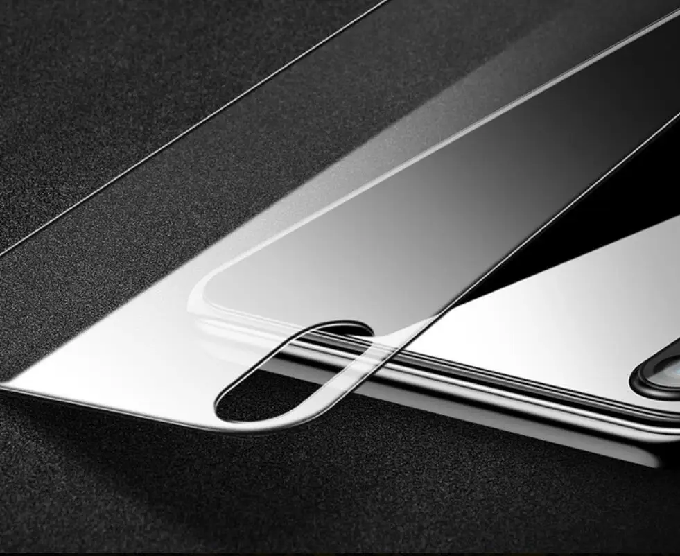 CAMDEMS 9H Back Tempered Glass Screen Protector For iPhone