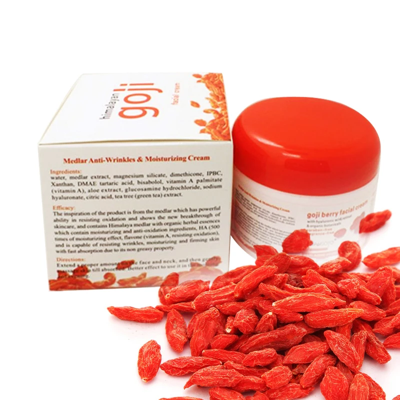 Chinese goji face cream rejuvenated skinfood goji cream skin whitening anti aging cream anti