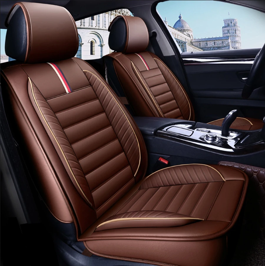 Высокое качество из искусственной кожи чехлы для сидений автомобиля Mazda 3 6 2 C5 CX-5 CX7 323 626 M2 M3 M6 Axela Familia автомобильные аксессуары для укладки