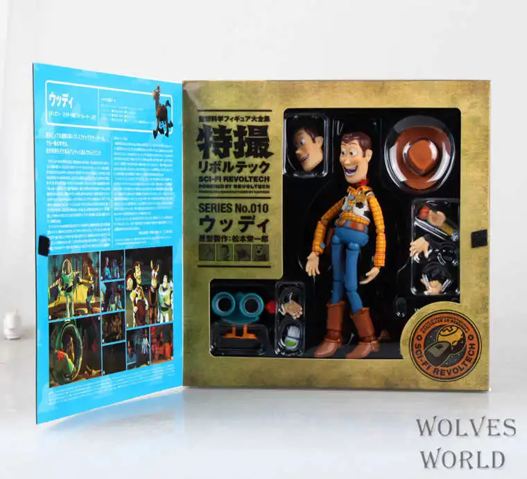 

Toy Story Free Shipping Woody Series NO. 010 Sci-Fi Special PVC Toy Story Action Figure Collectible Toy 16cm KT3710