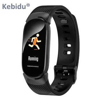 

Kebidu QW16 Smart Bracelet Sports Men Sleep Fitness Heart Rate Tracker Blood Pressure Ladies Sports Watches for IOS Android