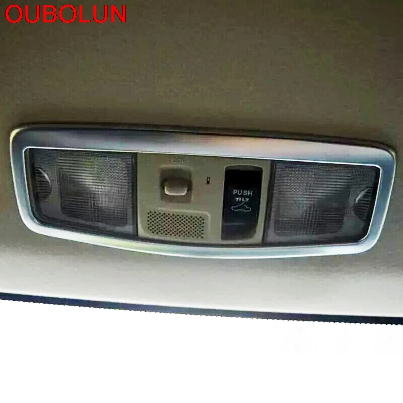 OUBOLUN ABS хром для Mitsubishi ASX 2013 2014 2015 2016 Передняя Задняя лампа чтения крышка лампы
