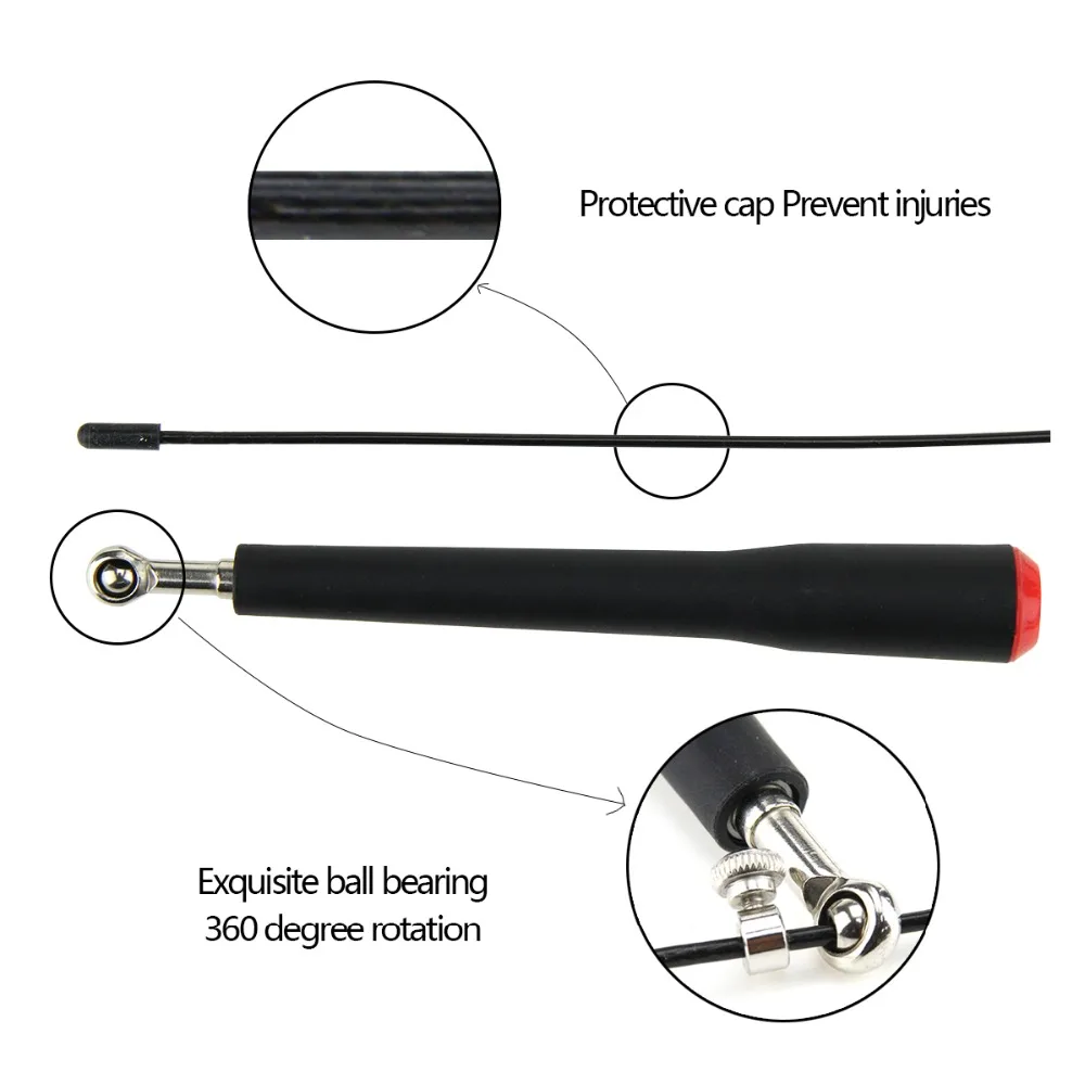 Skipping Rope Jump Rope Crossfit Gym Weight lifting Speed Rope Exercise Fitness Boxing MMA Skipping Rope Jump Rope Crossfit Gym Weight lifting Speed Rope Exercise Fitness Boxing MMA