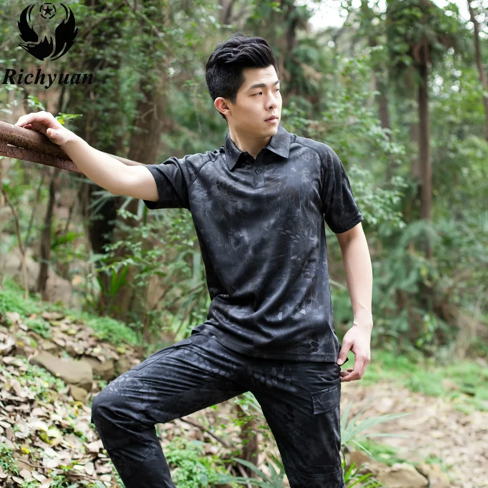 

Multicam Uniform Military Short Sleeve T Shirt Men Camouflage Army Combat Shirt Airsoft Paintball Clothes Tactical Shirt
