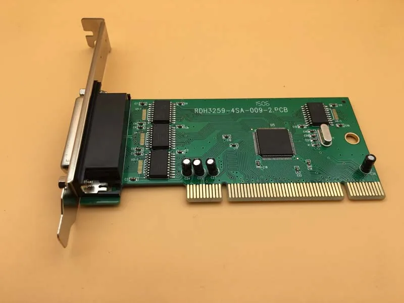 PCI плата последовательного доступа 4 Порты и разъёмы RS232 DB9 Pin COM адаптер IOC845 чип 1 до 4 Multi плата последовательного доступа с веером кабеля и