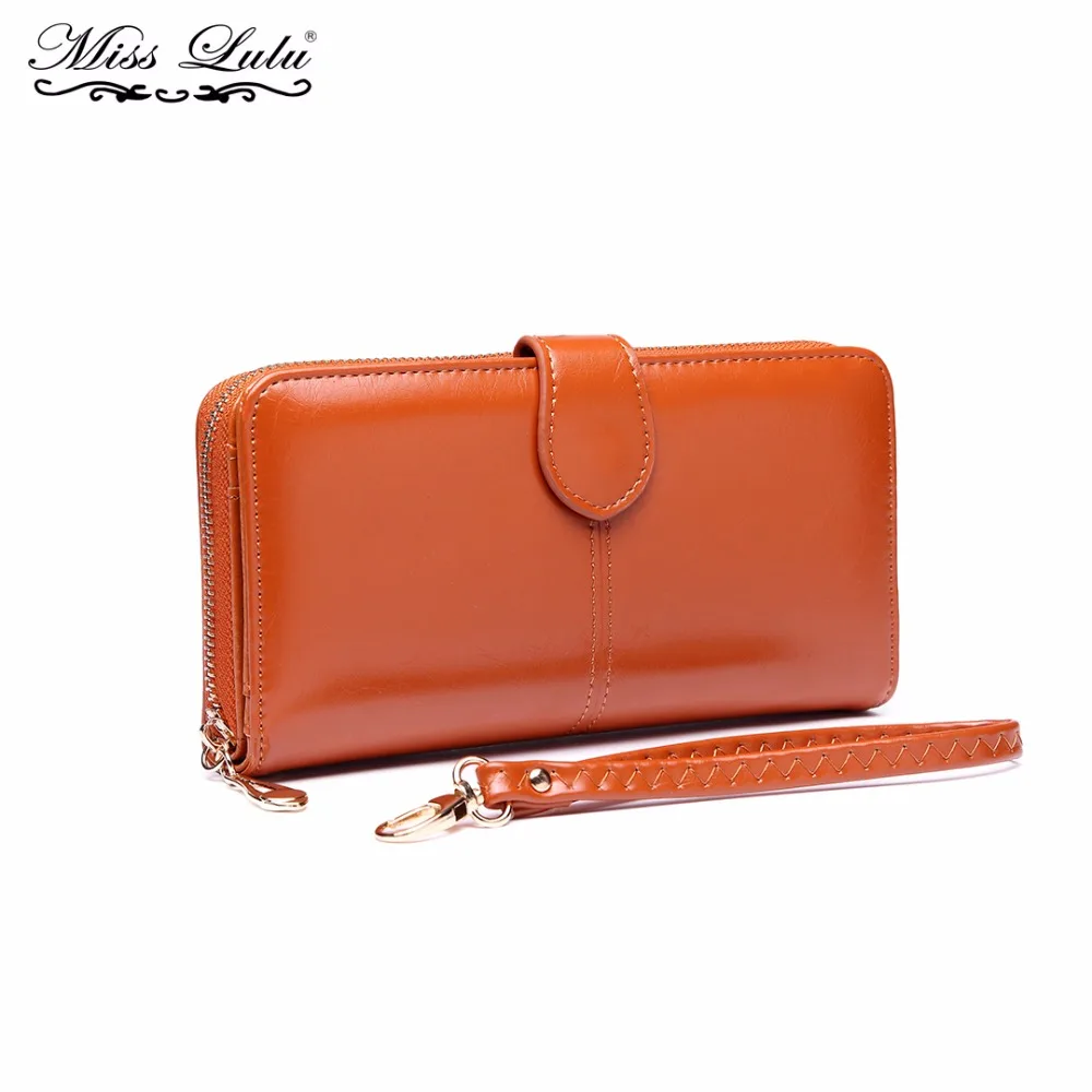 Miss Lulu Women Designer Purse Wallet Clutch Hand Bag Ladies PU Leather