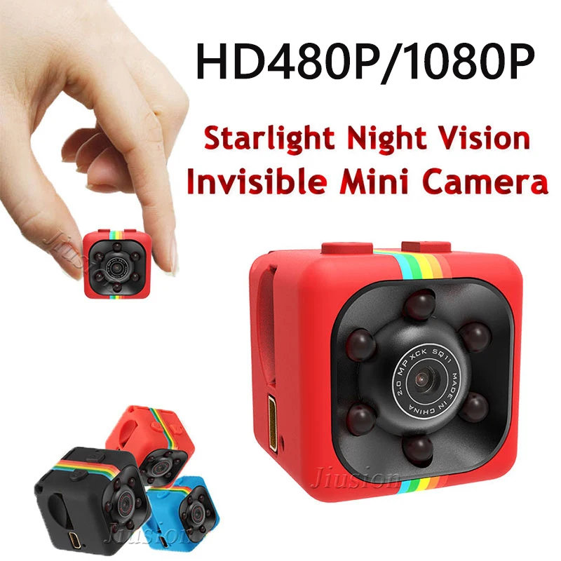 Spy Camera SQ11 Mini Spy Camera Secret Camera 1080P Mini Camera with I –  MakerFocus