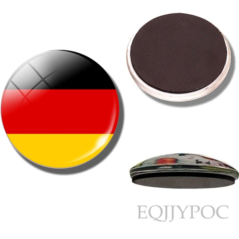 

Travel fridge magnets Germany countries souvenir German flag 30 MM tourist refrigerator magnets decor message Stickers board