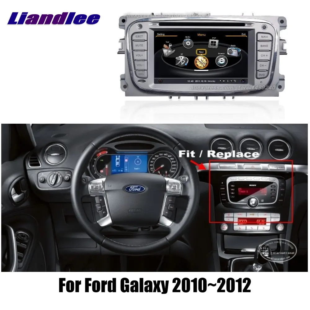 保存状態良好 フォードギャラクシー 10 12 車の Gps ナビゲーションシステム ラジオテレビ Dvd Ipod Bt 3 グラム Wifi Hd 画面マルチメディアシステム 可愛いクラシカルファッション Kingscages Com