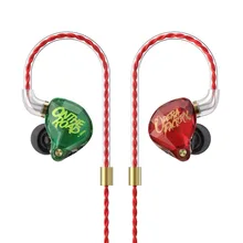 AK Новое OperaFactory OM1 внутриканальный монитор динамический наушник Hi-Fi стерео наушники бас гарнитура вкладыши Headplug с кабель MMCX для Xiaomi