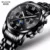 Dropshipping WLISTH Esporte Relógios Mens Relógios Top Marca de Luxo Militar Do Exército De Quartzo-Relógio Masculino Relógio Ocasional Relogio masculino