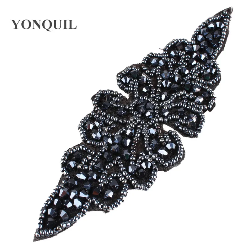 Costura em Strass Applique de Cristal Acessórios de Casamento Vestido de Noite Pedrinhas Centímetros Faça Você Mesmo ou Chapéus Scraf 12 Pçs - Lote Sybb133 4.5*14 6 Cheap Acessórios para cabelo (mulheres)