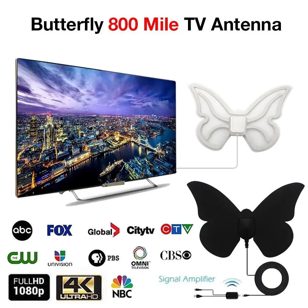 4K цифровая HDTV антенна 996 Miles Range антенна с усилителем с HD1080P DVB-T2 Freeview tv для жизни местные каналы вещания