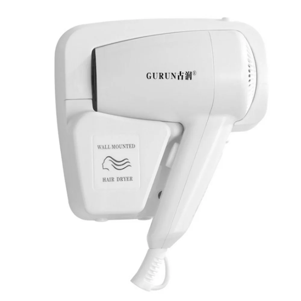 Electric hair dryer Wall Mount Hotel bathroom home bathroom hair dryer