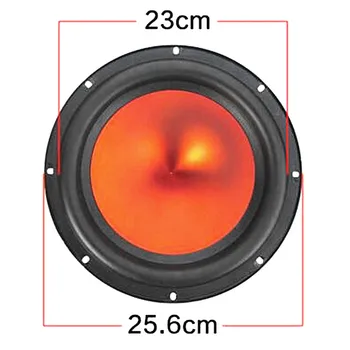 

10 Inch Audio Speaker Subwoofer 4 Ohm 600W Modified V-Type Steel High-Power 38MM KSV Car Auto Bass Speaker Play Music