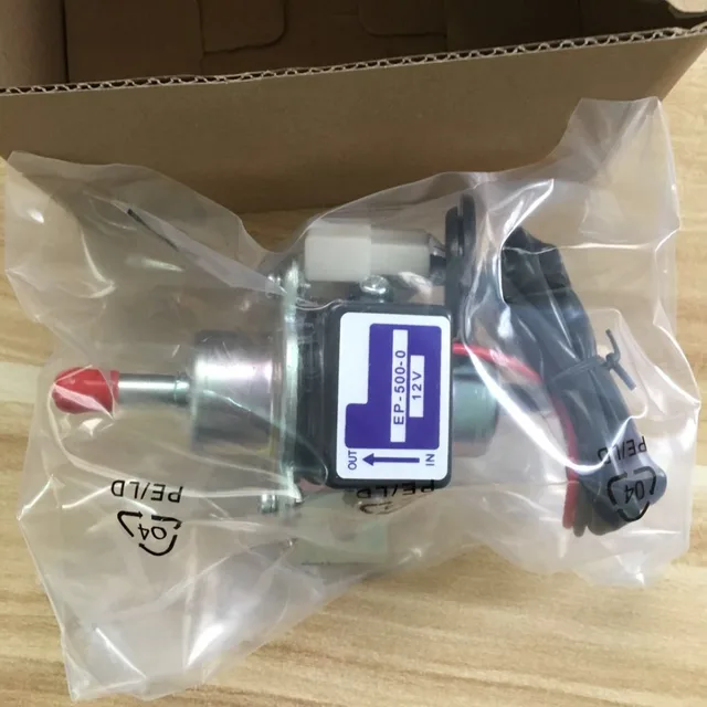 Pompa Carburante Per Benzina Esterna - Modello EP-500-0, 12V, Flusso 80-120 L/h, Per Motori A Benzina - Foto 4