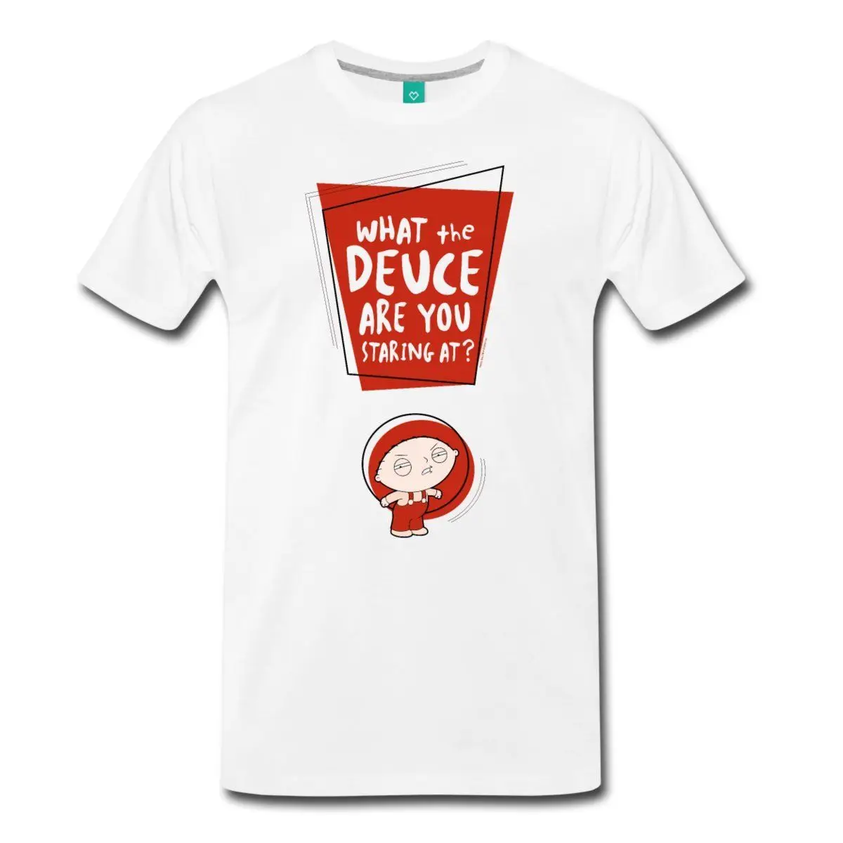 

Stewie Staring Men's T-Shirt New Fashion Cool Casual T Shirts Design Short Sleeve Tee Shirt Cotton Fashion Men