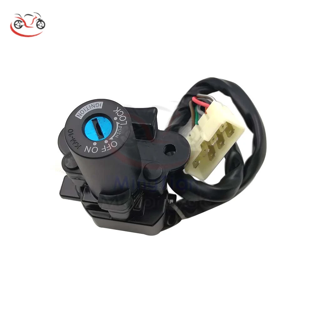 Motorcycle Ignition Switch Lock Key for Kawasaki Ninja EX 250 250R