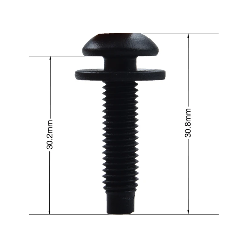 4 шт./компл. 07 16 Jeep Wrangler JK / TJ YJ сменные винты M8 Torx болты для колонн рама ветрового