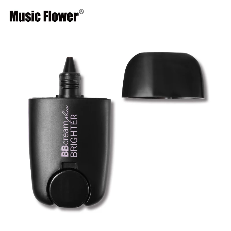 20 мл+ 3 г Music Flower брендовая основа для макияжа лица BB крем ярче пудра Осветляющий контур консилер фудация увлажняющий Природный