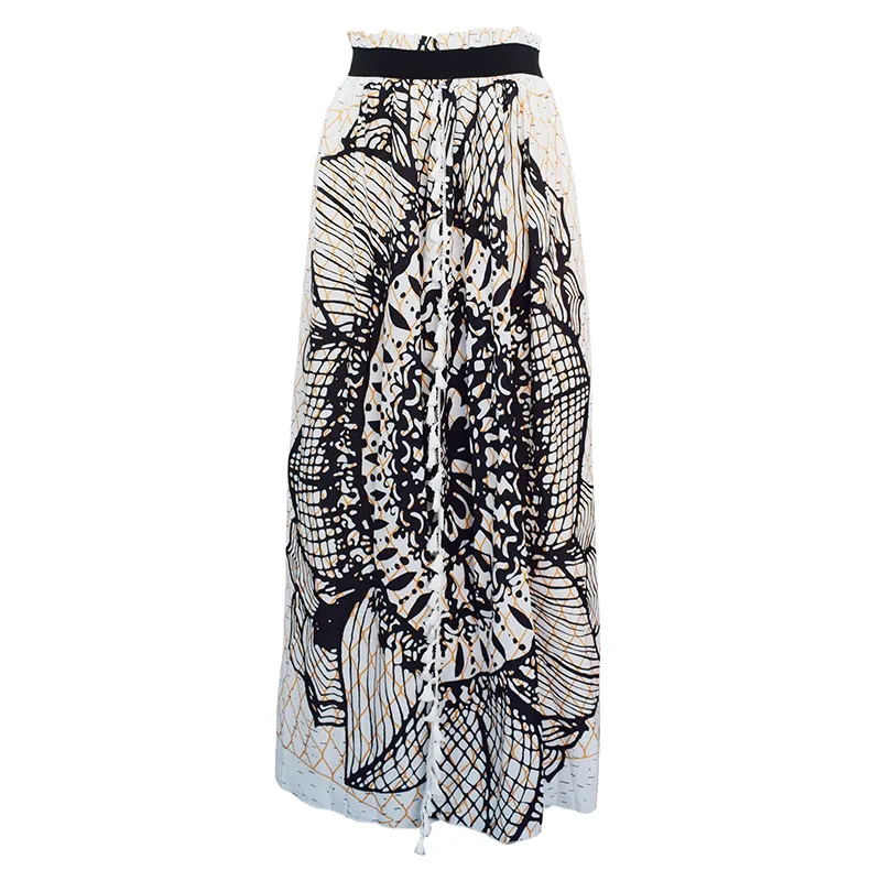 Летняя юбка весна длинные юбки женские s летняя повседневная женская юбка с высокой талией уличная пляжная богемная faldas mujer moda 2019